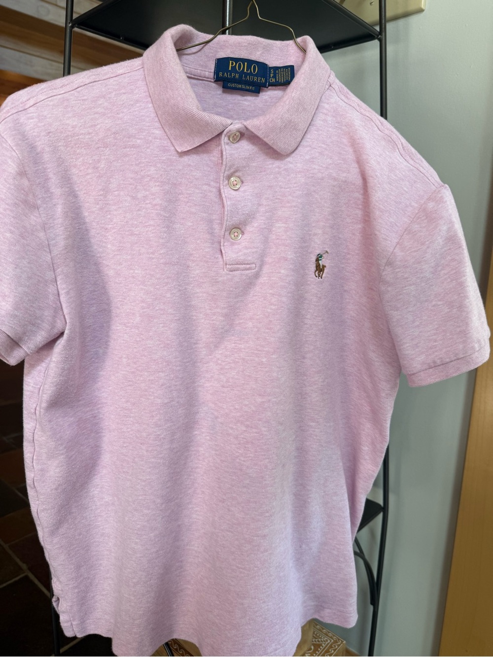 Polo Ralph Lauren Pink Classic Polo Shirt